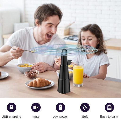 BNGXR Szúnyog és Legyűző Ventilátor 2db Töltödhető Hordozható Rovarriasztó