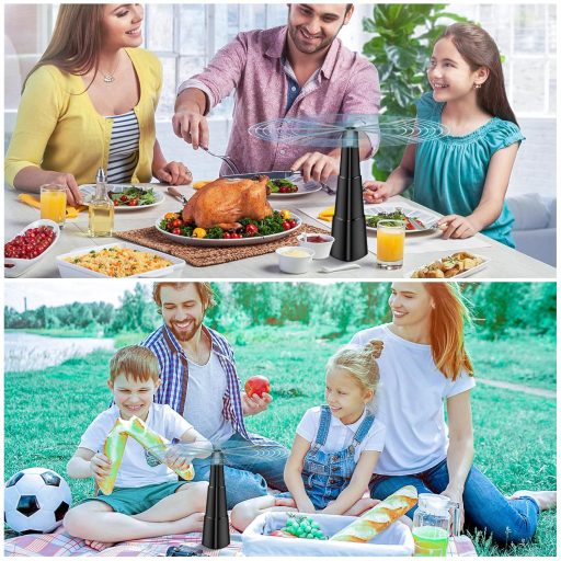 BNGXR Szúnyog és Legyűző Ventilátor 2db Töltödhető Hordozható Rovarriasztó