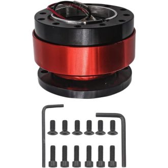   Riloer Gyorscsatlakozó Kormánykerék 6 Lyukas Snap Off Racing Motorsport Kit