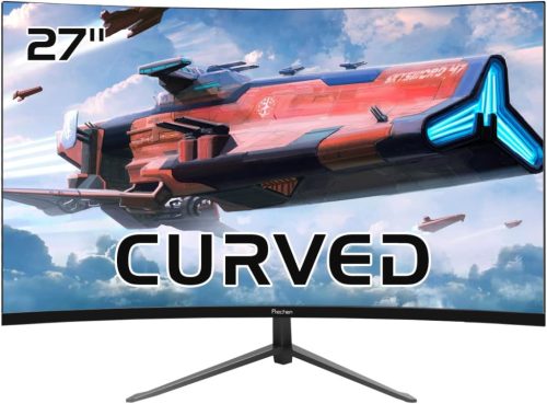 Monitor Curbat de Gaming Prechen 27" QHD - 240Hz, 1ms, 2560x1440, IPS, HDR400, AdaptiveSync, Difuzoare Integrate, VESA, DisplayPort, HDMI