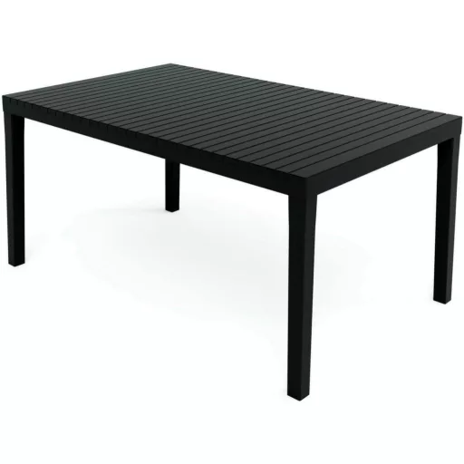 Dmora Susa bővíthető kerti asztal, antracit, 150x90 cm - Anthracite