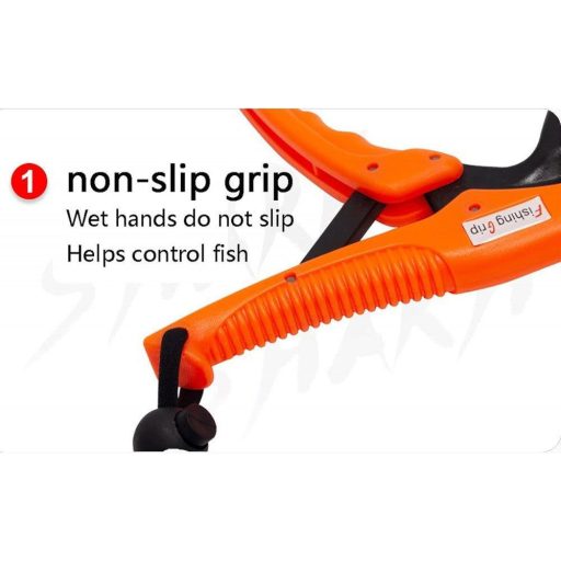 Protišmykové držadlo na ryby s bezpečnostnou šnúrou - Rybárska pomôcka na kontrolu rýb