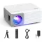 AKIYO O1 Mini Projektor 1080P Támogatással, 15000L Fényerő, 250" Képméret, ±50° Keystone, 50% Zoom, Okostelefonhoz, TV Stickhez Kompatibilis