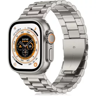   Curea metalică Netolo 24mm pentru Apple Watch Ultra 2/3 49mm, brățară de schimb din oțel inoxidabil