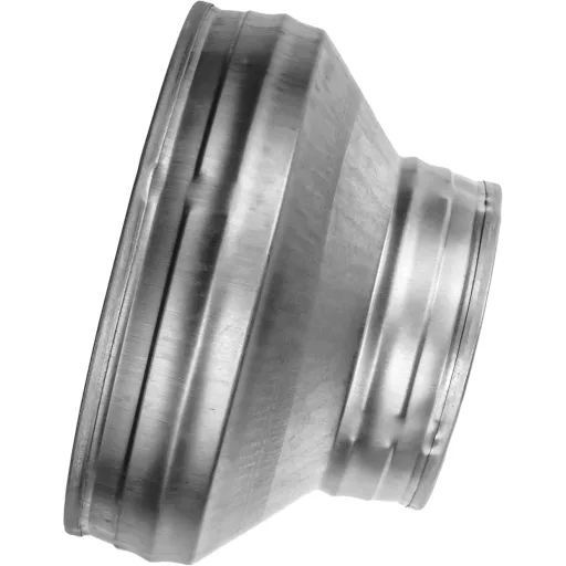 REPA MARKET Reducție Canal Ventilație 150-80mm Oțel Galvanizat Reducție Conductă Circulară Tranziție pentru Ventilație