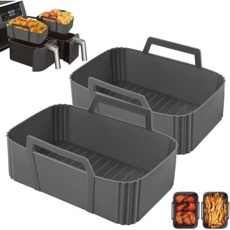   YOGINGO 2db Szilikon Forma Ninja Légfryer AF300EU AF400EU Kiegészítő Újrahasználható