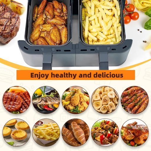 YOGINGO 2db Szilikon Forma Ninja Légfryer AF300EU AF400EU Kiegészítő Újrahasználható