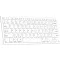 GAOJIE Bluetooth tipkovnica za iOS Android Windows tablete, bijela, AZERTY