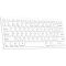 GAOJIE Bluetooth Billentyűzet iOS Android Windows Tablethez Fehér AZERTY