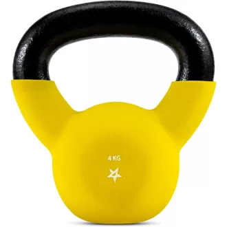   Yes4All Neoprén Bevonatú Öntöttvas Kettlebell 2-20 kg Edzéshez - yellow