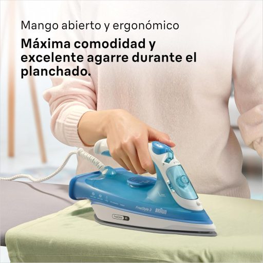 Braun FreeStyle 3 gőzvasaló 3D FreeGlide technológiával, szuperkerámia talppal, 2700W