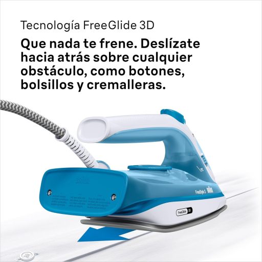 Braun FreeStyle 3 gőzvasaló 3D FreeGlide technológiával, szuperkerámia talppal, 2700W