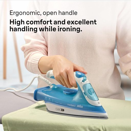 Braun FreeStyle 3 gőzvasaló 3D FreeGlide technológiával, szuperkerámia talppal, 2700W