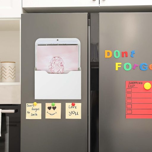 Mosegor suport magnetic pentru documente, 8 bucăți, alb, format A4