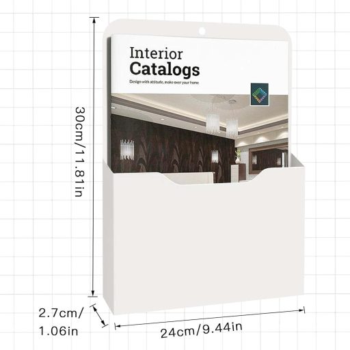 Mosegor suport magnetic pentru documente, 8 bucăți, alb, format A4