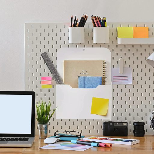 Mosegor suport magnetic pentru documente, 8 bucăți, alb, format A4