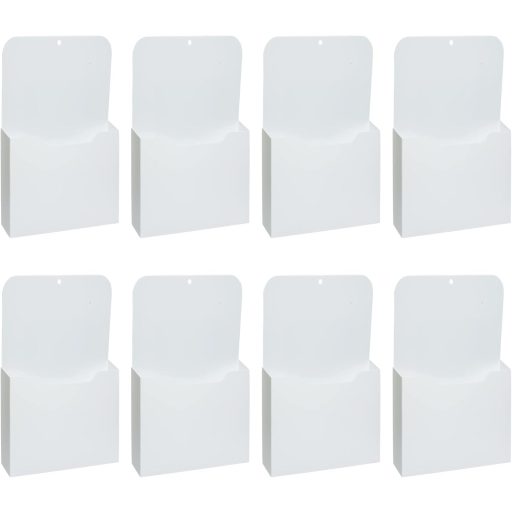 Mosegor suport magnetic pentru documente, 8 bucăți, alb, format A4