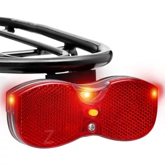   Set Lumini Bicicletă Inteligente MONTOP USB-C StVZO cu Lumină de Frână și Funcție de Stationare