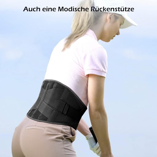 FREETOO Priedušný bedrový pás s 5 výstuhami pre mužov a ženy