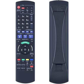   Telecomanda de substituție N2QAYB000780 compatibilă cu modelele Panasonic DVD HDD Recorder DMR-HWT230, DMR-HWT130, DMR-HW120EBK