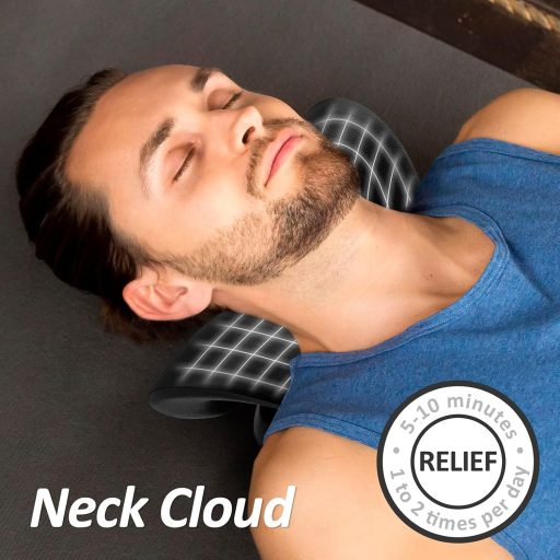 Anzorhal nyak- és vállmasszírozó párna, fekete - Fájdalomcsillapító készülék