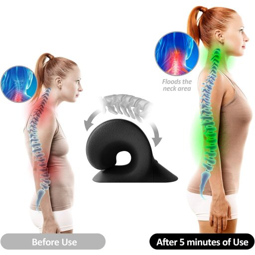 Anzorhal nyak- és vállmasszírozó párna, fekete - Fájdalomcsillapító készülék