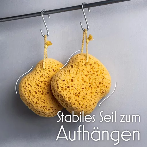 myHomeBody fürdőszivacs loofah 2 db nagy méret habos