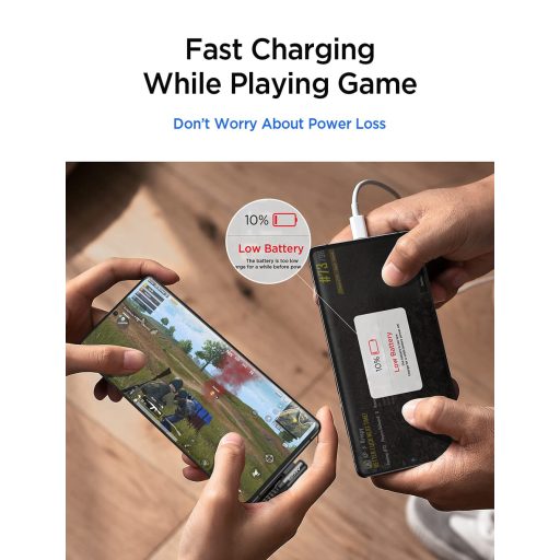 AINOPE USB-C kábel 60W 3m 2 darab fekete gyorstöltéshez