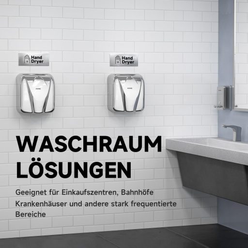 AIKE Kereskedelmi Kézszárító Rozsdamentes Acél Magas Teljesítmény 220V