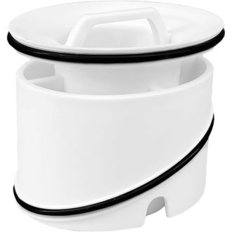   YUNLI Tempoplex 6958.1-821 szagcsapda zuhanycső 62,5mm tömítéssel