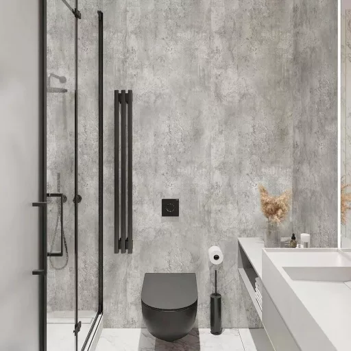 Fantasnight Öntapadós Bútor Fólia Beton Hatás 60x600cm Szürke Matt