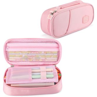   RAVEGO penar mare pentru fete, băieți și studenți, geantă organizatoare roz