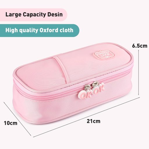 RAVEGO penar mare pentru fete, băieți și studenți, geantă organizatoare roz