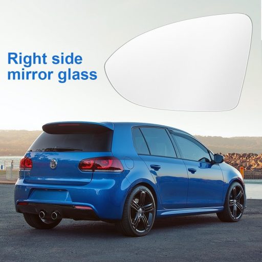 URAQT Golf 7 jobb oldali fűthető tükör konvex üveg aspherikus