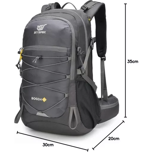 Turistický batoh SKYSPER Bogda 35L s odvetrávacím systémom a prípravou na hydrovak