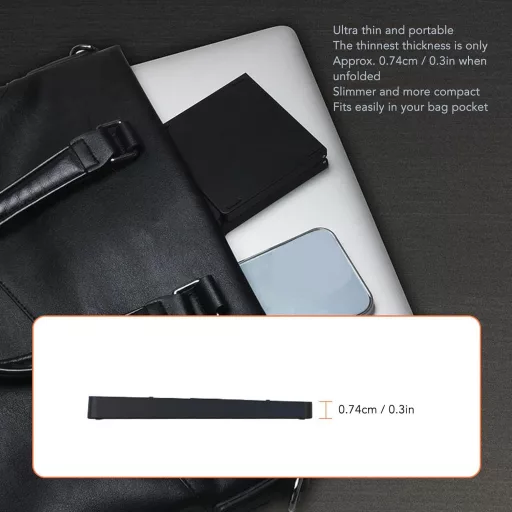 VBESTLIFE Összecsukható Bluetooth Billentyűzet 81 Gomb Vezeték Nélküli Hordozható USB-C