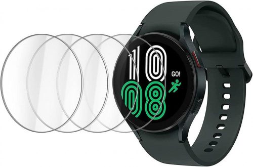 Folie de protecție sticlă securizată pentru Samsung Galaxy Watch 4 44mm - 4 buc, HD Clar, duritate 9H