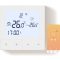 Beok TDS72WIFI-WPB Termostat inteligent WiFi pentru încălzire prin pardoseală - Pentru încălzire prin pardoseală cu apă și centrală pe gaz, programabil, compatibil Alexa/Google, Alb