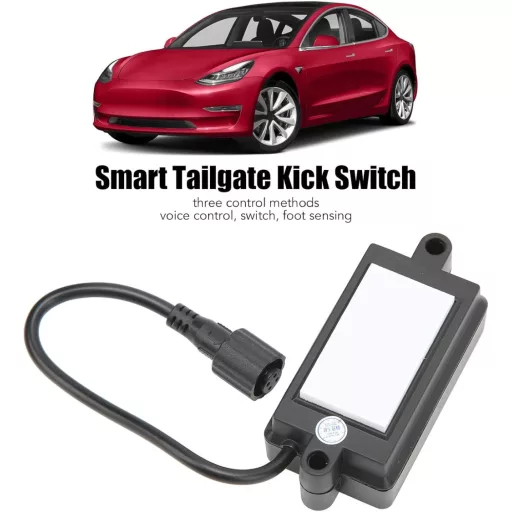 Aramox Inteligentný senzor otvárania dverí batožinového priestoru nohou - Elektrický senzor kufra auta ovládaný zvukom a pohybom nohy, dosah 5 m