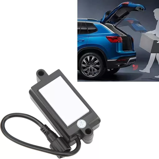 Aramox Inteligentný senzor otvárania dverí batožinového priestoru nohou - Elektrický senzor kufra auta ovládaný zvukom a pohybom nohy, dosah 5 m