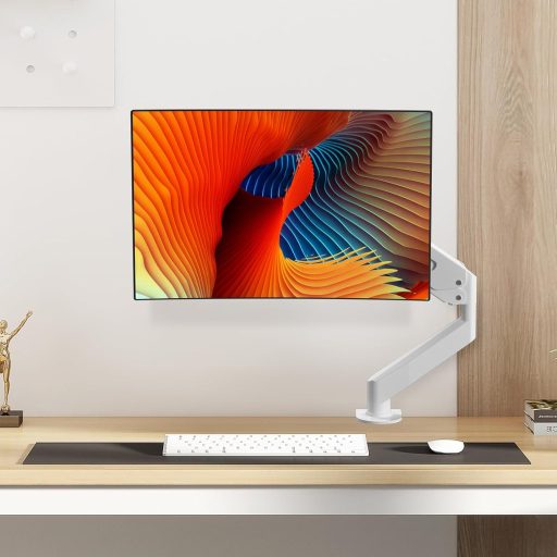 Suptek Gázrugós Monitor Kar 17-27 Colos Asztali Tartó VESA 75/100mm