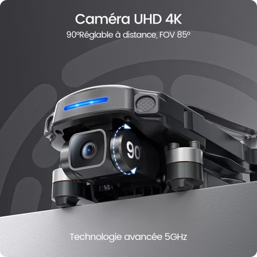 Holy Stone HS360S HS600 Drón Távirányító - Fekete, USB Csatlakozás, 1500 mAh Akkumulátor, Bluetooth Technológia, Felnőtteknek és Tiniknek