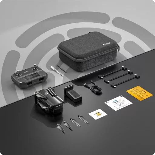 Holy Stone HS360S HS600 Drón Távirányító - Fekete, USB Csatlakozás, 1500 mAh Akkumulátor, Bluetooth Technológia, Felnőtteknek és Tiniknek