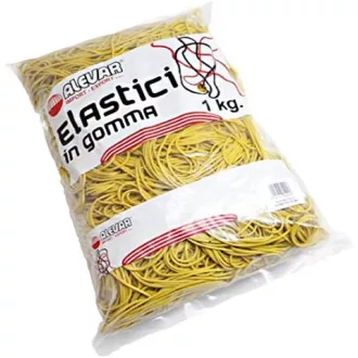 Alevar Gumiszalag 120 mm Sárga 1,5 mm Vastagság 1 kg Iroda