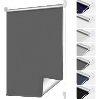   smartdemo Sötétítő Roletta 50x130cm Szürke Fúrás Nélkül Hővédelem