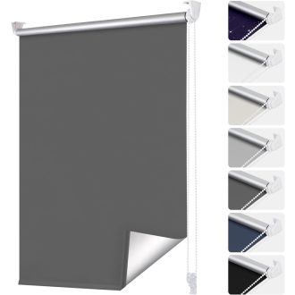   smartdemo Sötétítő Roletta 50x130cm Szürke Fúrás Nélkül Hővédelem