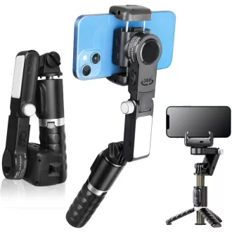   STRBDYI Smartphone Gimbal Stabilizátor Bluetooth Távirányítóval Vlogging YouTube-hoz