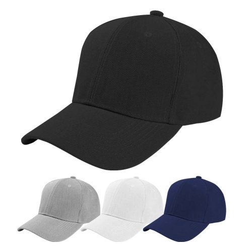 Aomig Unisex Fekete Baseball Sapka - Állítható, Napvédő, Sport és Szabadidő