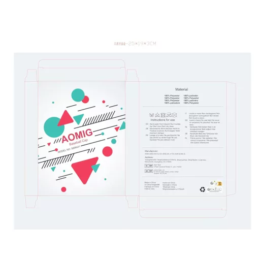 Aomig Unisex Crna Baseball Kapa - Podesiva, Zaštita od Sunca, Za Sport i Slobodno Vrijeme