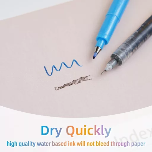 Maikedepot set od 15 raznobojnih flomastera za kaligrafiju za početnike